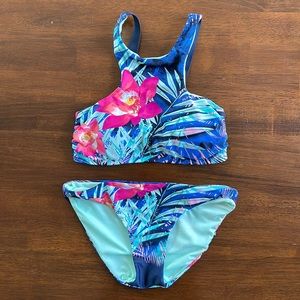 Tropical Print Bikini